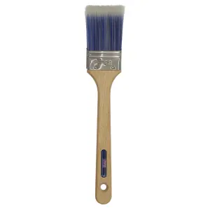 Sealey Wooden Handle Radiator Paint Brush 50mm Polished Beech Handle SPBR50