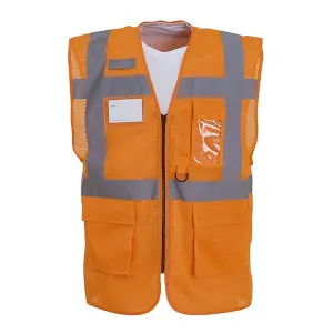 Yoko Mens Executive Mesh Hi-Vis Vest