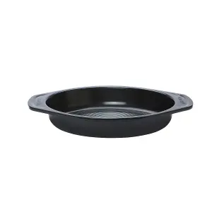 Circulon Round Steel Black Non-Stick Coating Heat Resistance Cake Tin 23cm