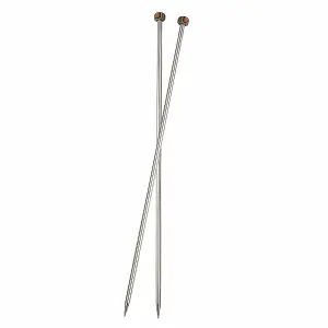 Nova Metal: Knitting Pins: Single-Ended: 35cm x 2.50mm