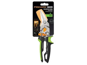 Fiskars 1027208 PowerGear Aviation Snips Right Cut 250mm 10in FSK1027208