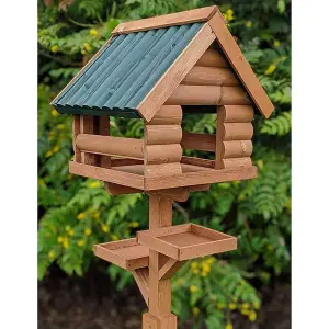 Fordwich Green XL Deluxe Bird Table