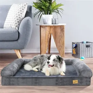 Hundebett Dog Beds Bolster Cushion 18cm H x 80cm W x 60cm D