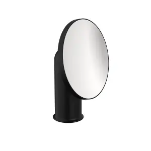 Cosmic Free Standing Magnifying Mirror Matte Black Geyser (X5)