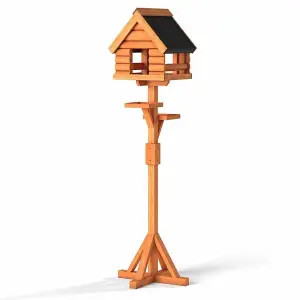 Fordwich Black XL Deluxe Bird Table