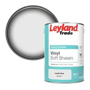 Leyland Trade Vinyl Soft Sheen Walls & Ceilings Emulsion Paint Candle Shop (PPG1002-1) - 5L