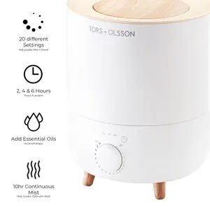 Tors + Olsson T300 Humidifier White 2L Air humidifier