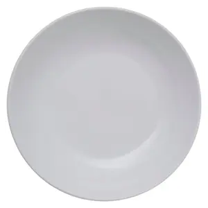 Interiors by Premier 16-Piece Dinner Set, Modern White Porcelain Dinner Set, 16 Piece White Dinner Set Ideal for Four Diners