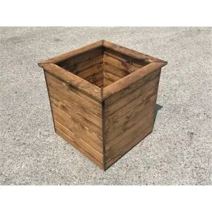 Traditional Extra Large Windsor Wooden Planter x 2