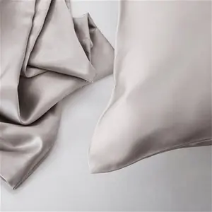 Dorma Silver Silk Pillowcase