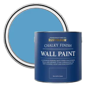 Rust-Oleum Cerulean Chalky Wall & Ceiling Paint 2.5L