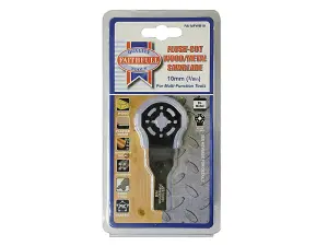 Faithfull - Multi-Functional Tool Flush Cut Wood/Bi-Metal Blade 10mm