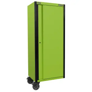 Sealey Side Locker With Castors With Steel Inner Walls 1864mm Green AP6104BE