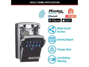 Master Lock 5441EURD Select Access SMART Bluetooth Key Box - Large MLK5441E