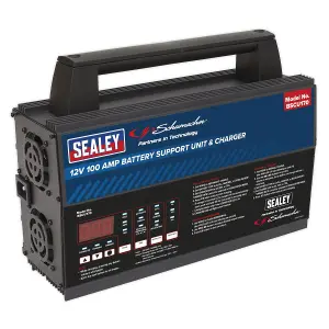 Sealey Schumacher Battery Support Unit Charger 12V 100A Fully Automatic BSCU170