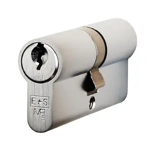 Eurospec Satin Chrome Euro Double Cylinder (CYA71280SC)