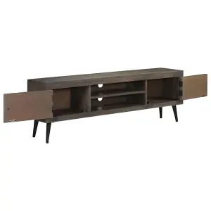 Berkfield TV Cabinet Solid Mango Wood 140x30x45 cm