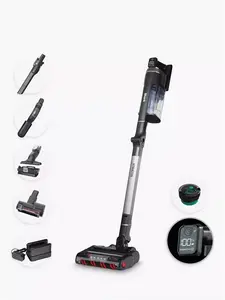 Shark Stratos IZ420UKT Pet Pro Model Cordless Stick Vacuum Cleaner With Anti Hair Wrap Plus & Clean Sense IQ, Mid Grey