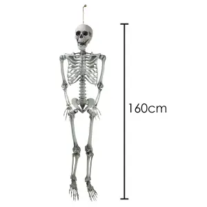 Halloween Giant Skeleton Decoration Hanging Prop Themed 160 cm