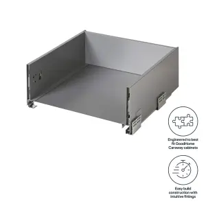 GoodHome Soto Soft-close Deep drawer box (W)500mm