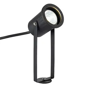 Luminosa Picco Outdoor 12W LED Spike Light Matt Black 4000K, IP65