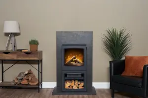 Acantha Lunar XL Electric Stove in Charcoal Grey