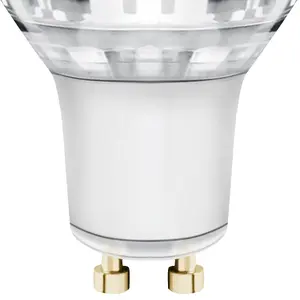 Diall 5.7W 540lm Clear Reflector spot Neutral white LED Dimmable Light bulb