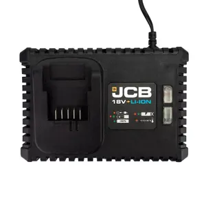 JCB 18VFC 18V Lithium Ion Super Fast Charger 4.0ah - 30 Minute Charge Time