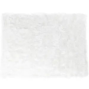 Bedspread DELICE Fabric 150 x 200 cm White