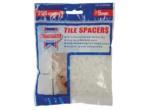 Faithfull - Tile Spacer Long Leg 5mm (Bag 250)