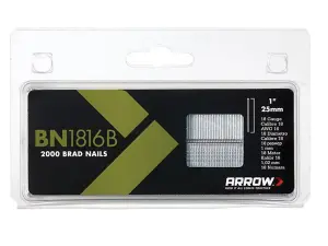 Bn1816B Brad Nails 25Mm Brown Head Pack 2000