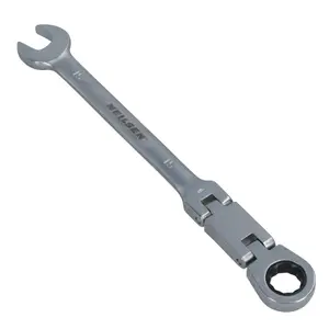 15mm Metric Double Jointed Flexi Ratchet Combination Spanner Wrench 72 Teeth