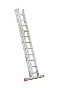 Lyte EN131-2 Non-Professional 3 Section Extension Ladder 3x11 Rung