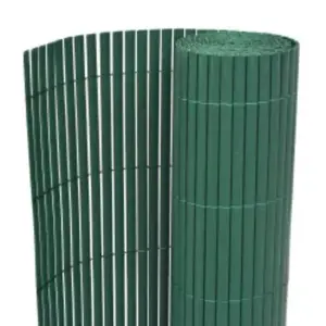 Berkfield Double-Sided Garden Fence 110x500 cm Green