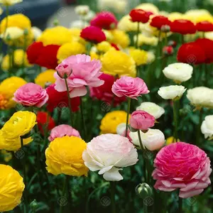 Ranunculus Flowering Bulbs - Vibrant Spring Blooms (25 Pack)