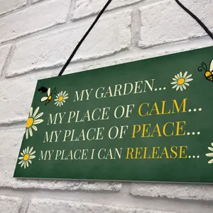 My Garden Sign Garden Summerhouse Shed Sign Mum Nan Nanny Grandma Gift