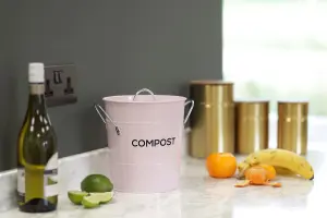 Caddy Company - Compost Pail - Pale/Light Pink