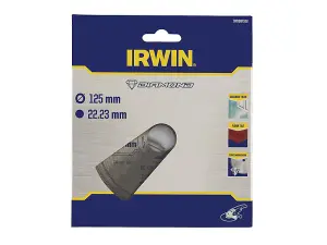 IRWIN 125mm Continuous Rim Diamond Blade for Precision Tile Cutting