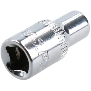 E6 Female Torx Socket Star Bit 1/4" Drive Standard External Chrome Vanadium