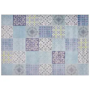 Area Rug Mosaic Pattern 160 x 230 cm Multicolour INKAYA