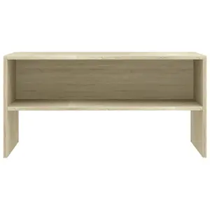 vidaXL TV Cabinet Sonoma Oak 80x40x40 cm Engineered Wood