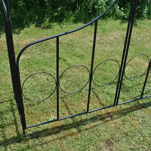 Metal Kingsbere Garden Arch with Gate