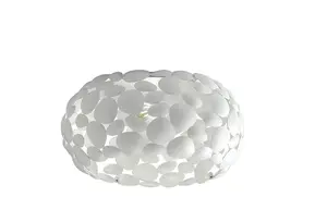 Luminosa DIONISO 2 Light Semi Flush Light White 35x16cm