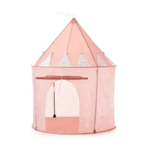 Pink Kids Tent, Starry Pink Princess Pop Up Play Tent For Kids with Carry Bag