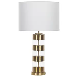 Beliani Modern Table Lamp Gold BEATTON