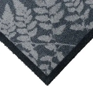 JVL Mega Machine Washable Doormat and Runner, Fern