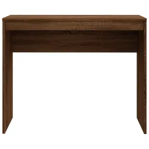 Berkfield Desk Brown Oak 90x40x72 cm Engineered Wood