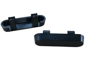 Upvc Windows and Door  Drain Slot Cover Black 10 pack