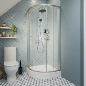 Cooke & Lewis Lidia Chrome effect Shower