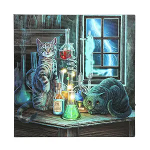 Lisa Parker Jekyll and Hyde Light Up Canvas Black/Multicoloured (One Size)